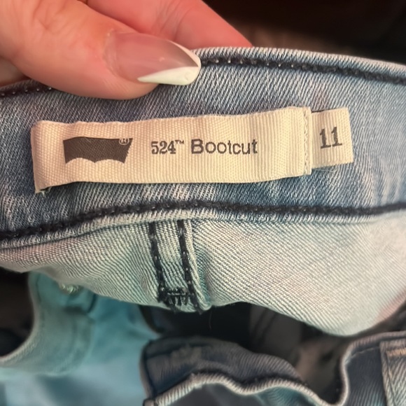 Levi’s 524 Bootcut Jeans Size 11 - Picture 2 of 4